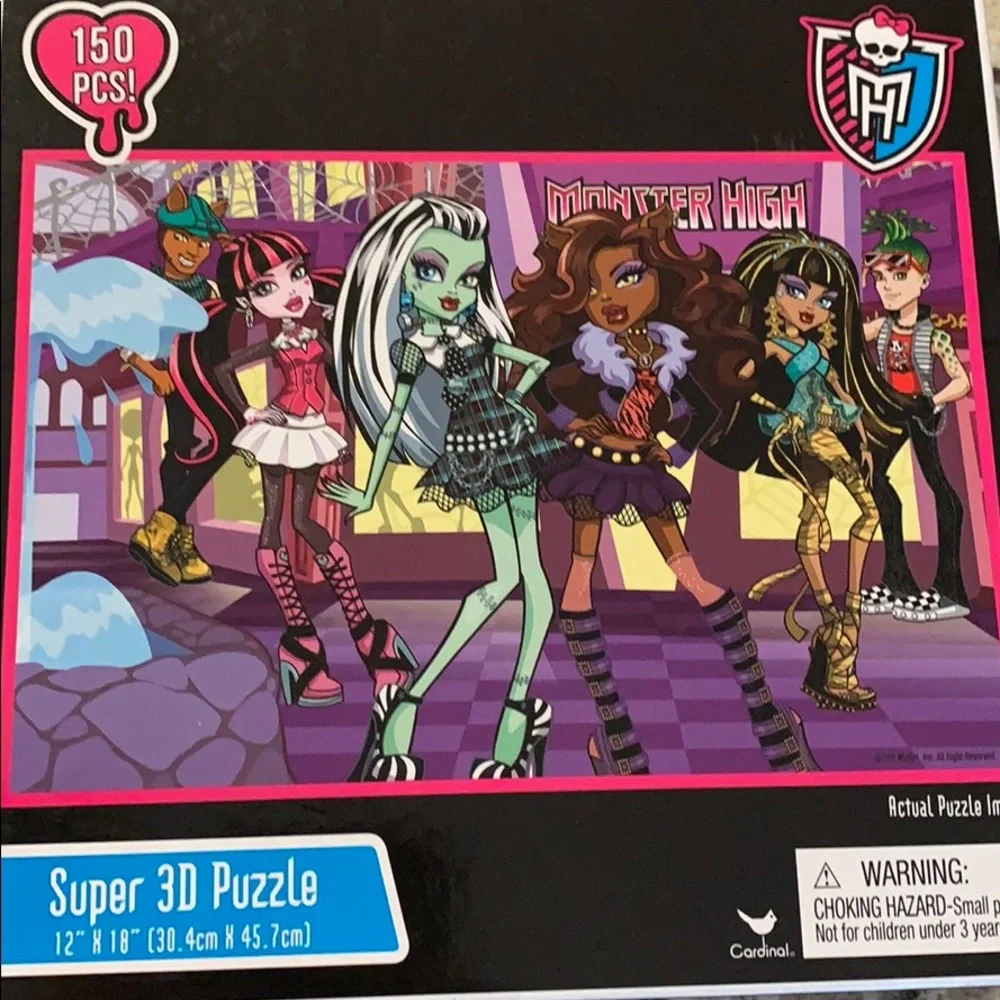 Monster High Super 3D Puzzle New 150 Pieces